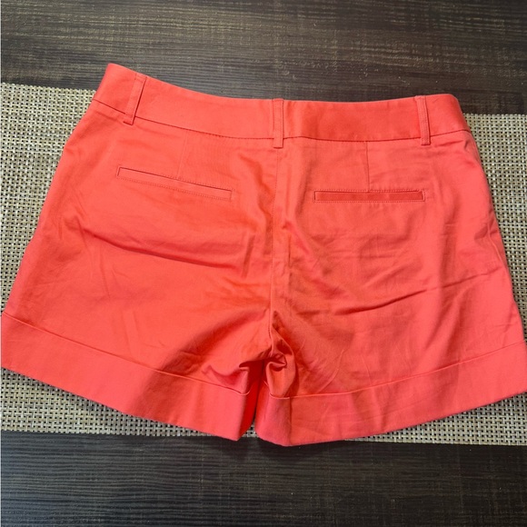 Express Women's Vibrant Coral Shorts Size 4 - Picture 6 of 7